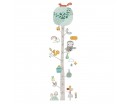 Height Growth Chart Wall Stickers, Color Forest Animal Tree Height  
